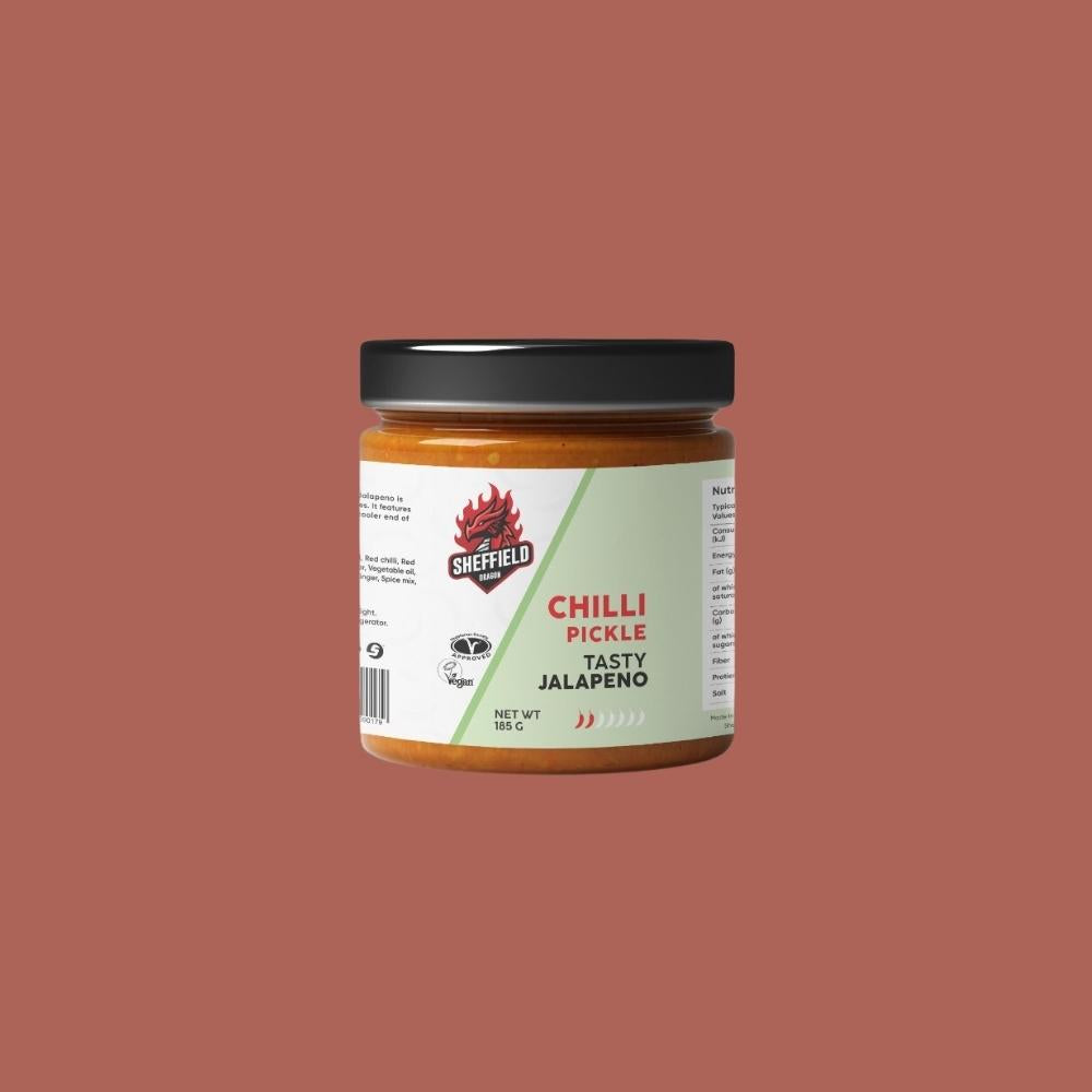 Tasty Jalapeño Sweet and Smoky Chilli Pickle 🌶️🌶️