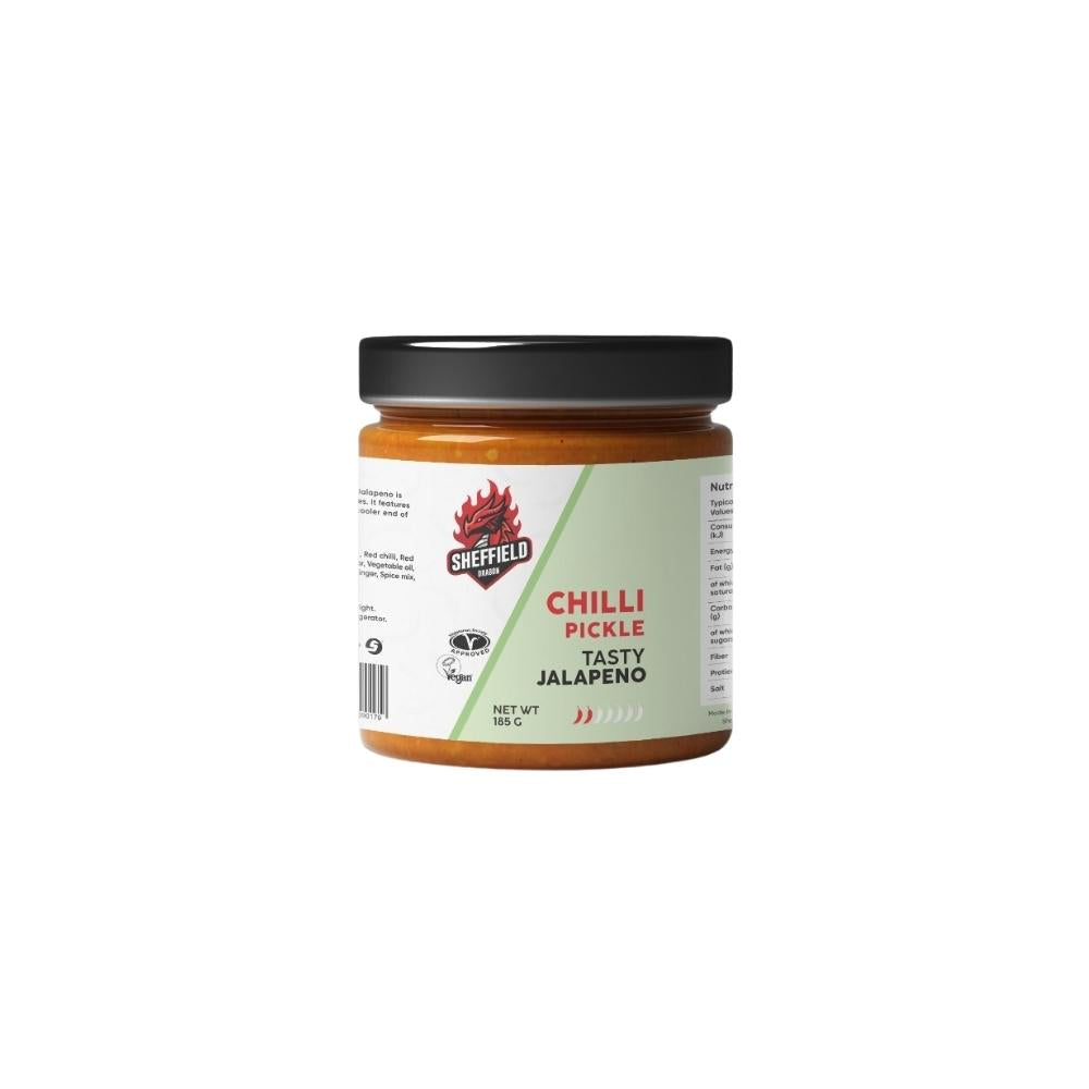 Tasty Jalapeño Sweet and Smoky Chilli Pickle 🌶️🌶️