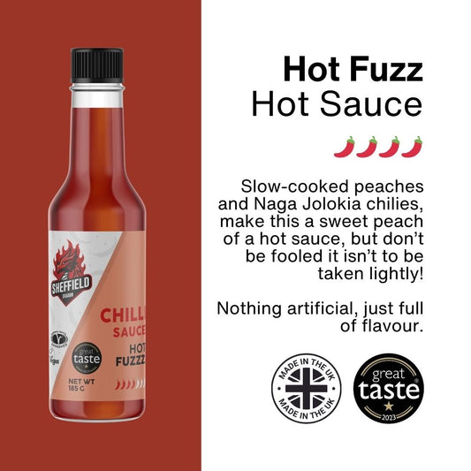 Hot Fuzzz Naga Hot Sauce 🌶️🌶️🌶️🌶️