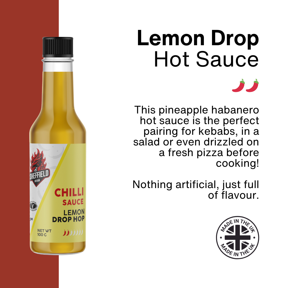 Lemon Drop Hop Hot Sauce 🌶️🌶️