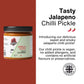 Tasty Jalapeño Sweet and Smoky Chilli Pickle 🌶️🌶️