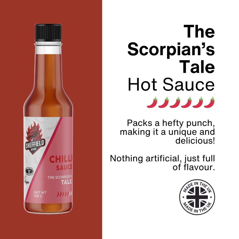 The Scorpion's Tale Hot Sauce 🌶️🌶️🌶️🌶️🌶️